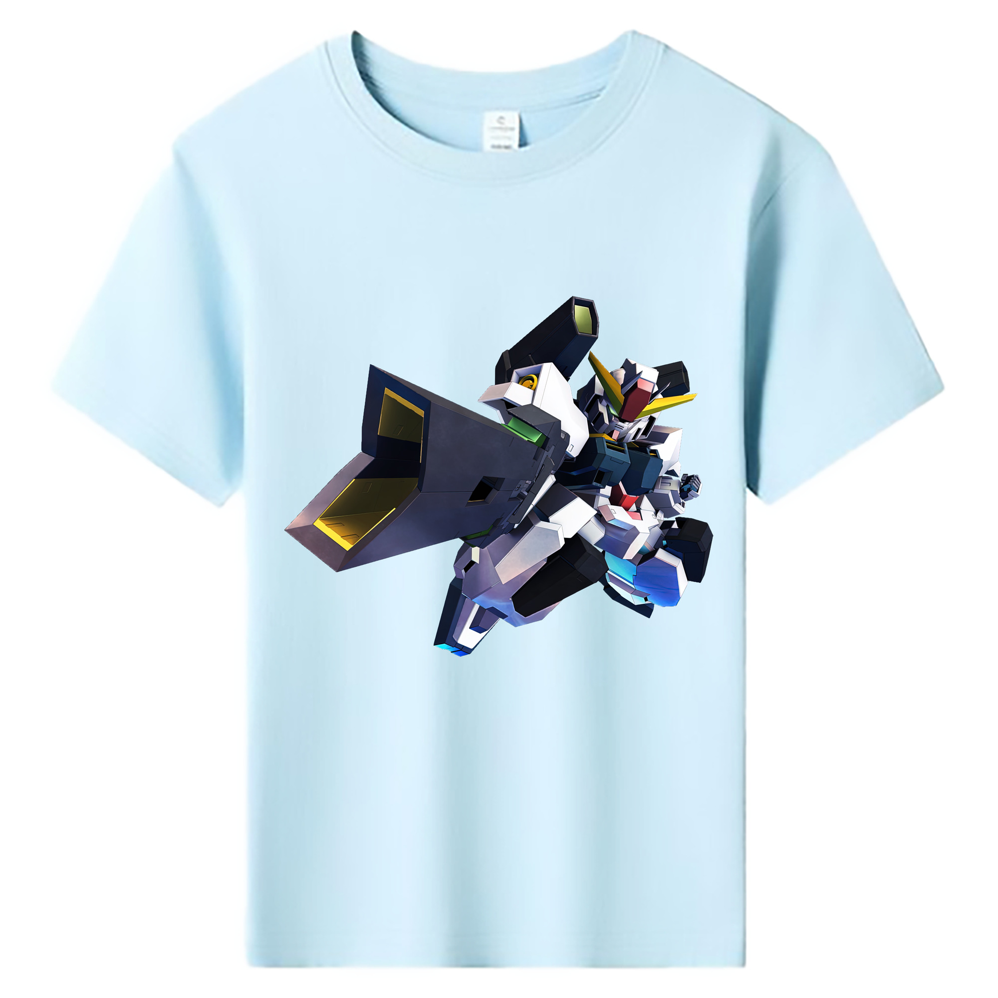 （画像用） 機動戦士ガンダム Mobile Suit Gundam 綿100％キッズTシャツ（フロントプリント）